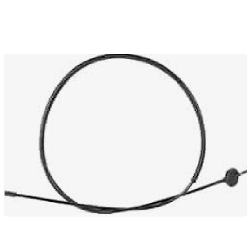 Rear section of bonnet cable