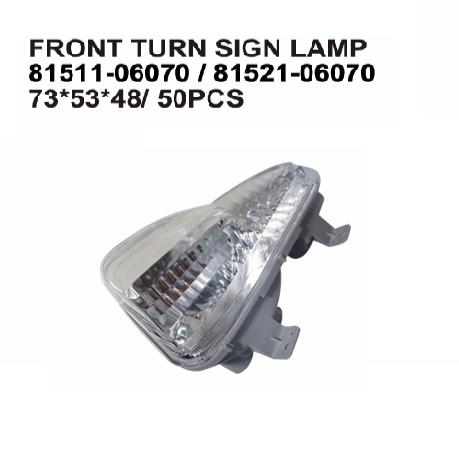 FRONT TURN SIGN LAMP LH/RH