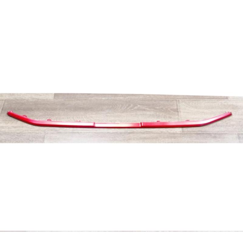 Front bumper lower trim – high-gloss red