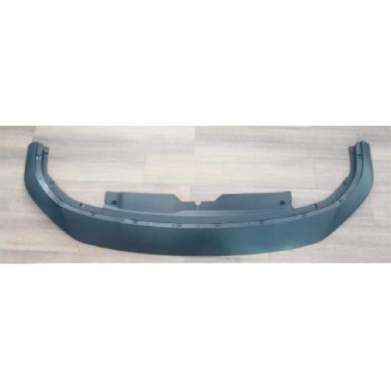 Front bumper trim assembly.