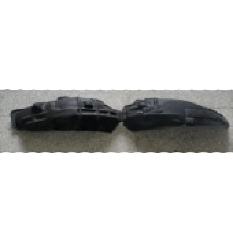 The rear of the fender lining