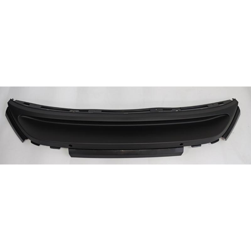 Rear bumper deflector