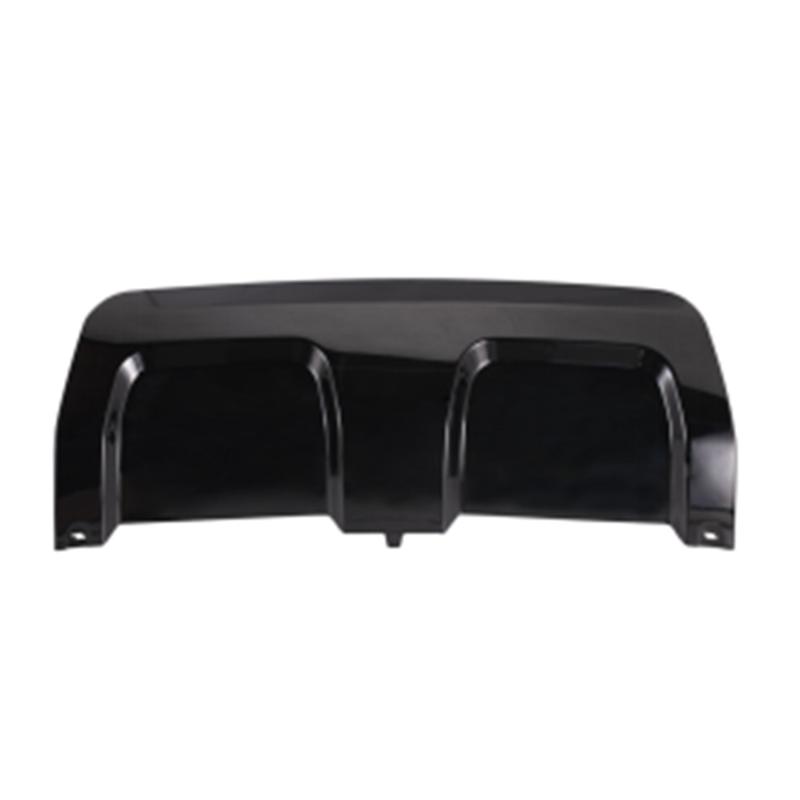 Rear bumper center cover gloss