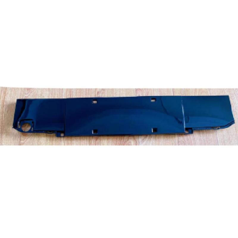 Middle section of the front bumper with license plate holder.