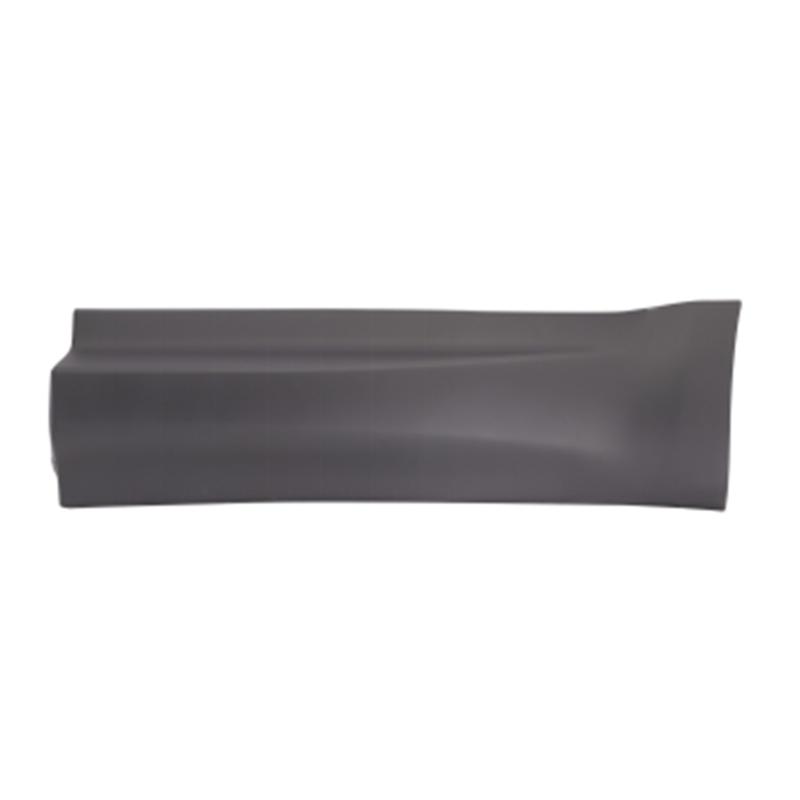 Front door side moulding with grain