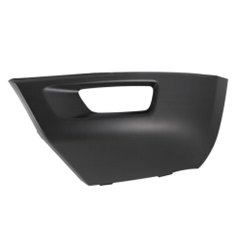 Front bumper lower trim cover w/o radar hole with grain