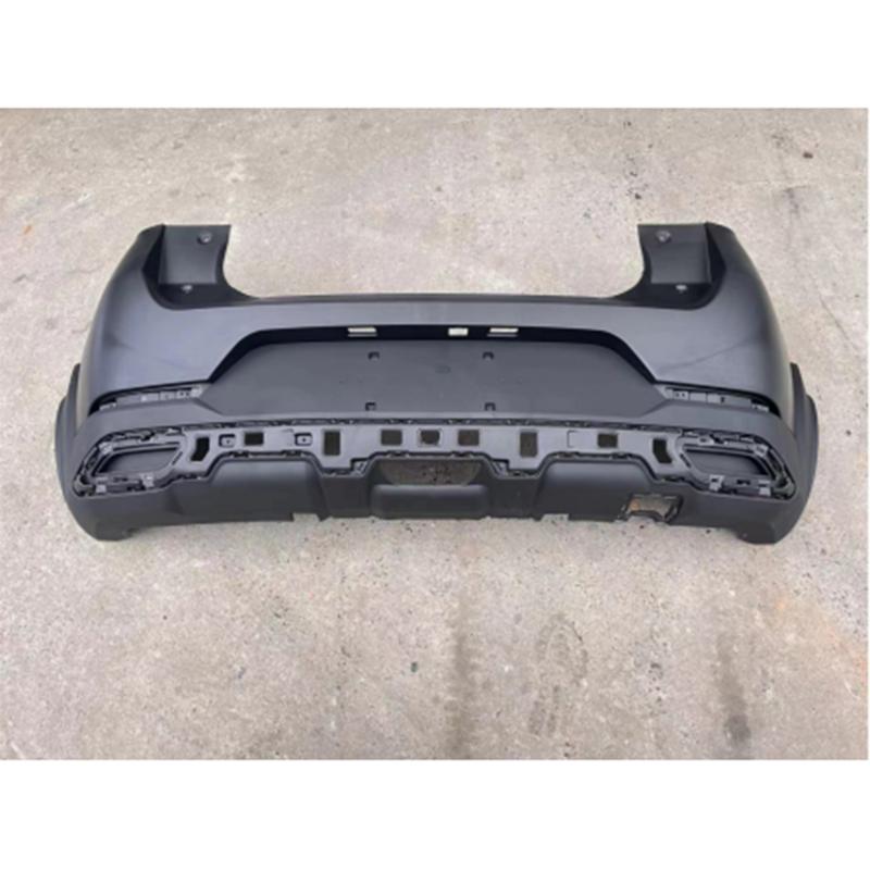 Rear bumper integrated.