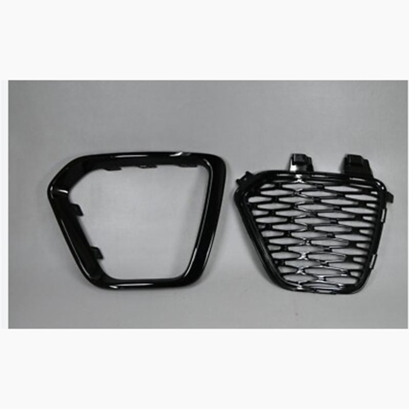 Front bumper side grille