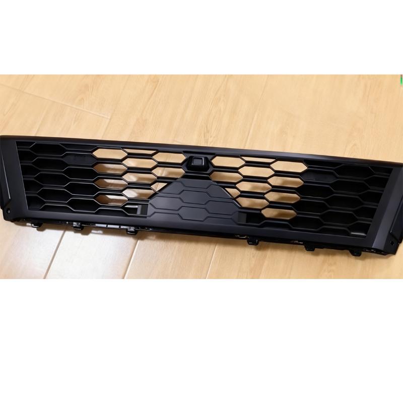 Front Center Grille Matte Black