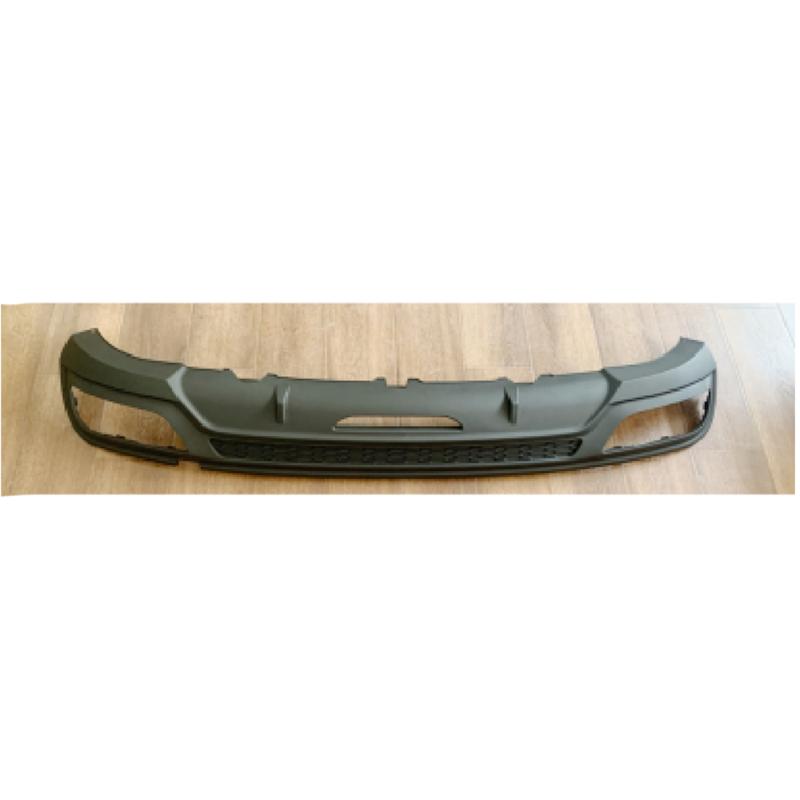 Underbody air dam under the rear bumper.