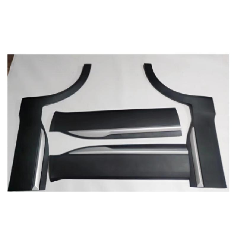 Door trim panel (silver), front/rear