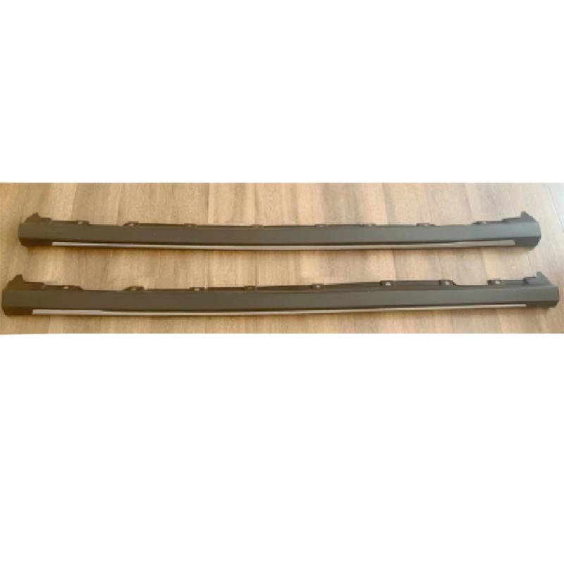 Skirt trim assembly (with shiny strips).