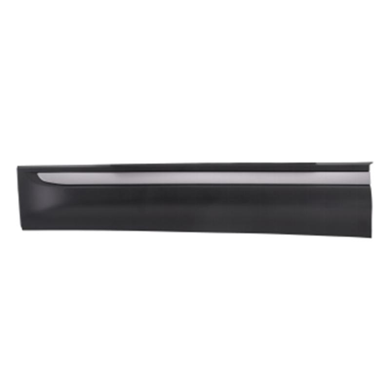 Front door lower moulding gloss silver insert