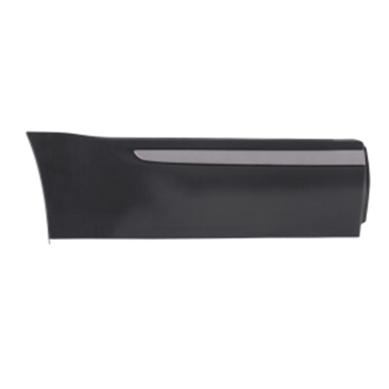 Rear door lower moulding matte grey insert