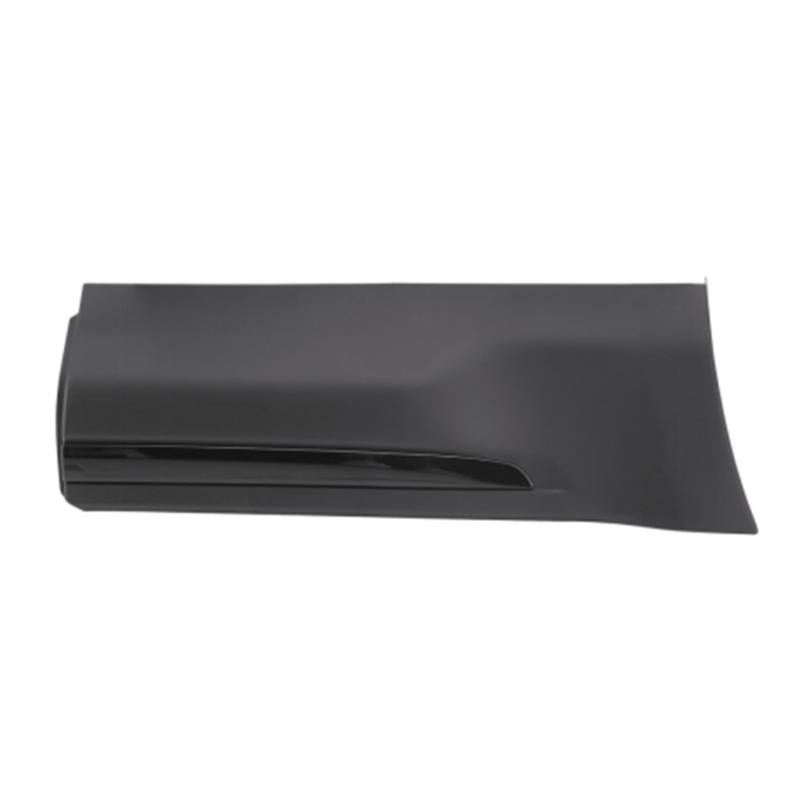 Rear door lower moulding gloss black insert