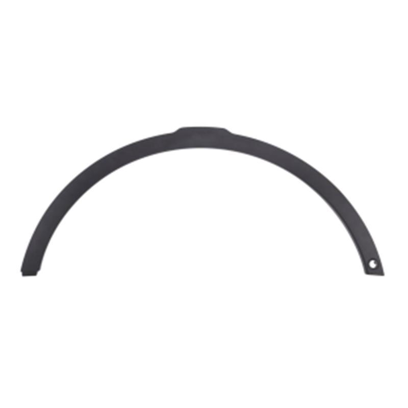 Front wheel arch with radar hole