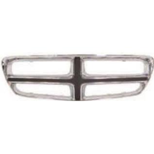 Grille surround (chrome with black)