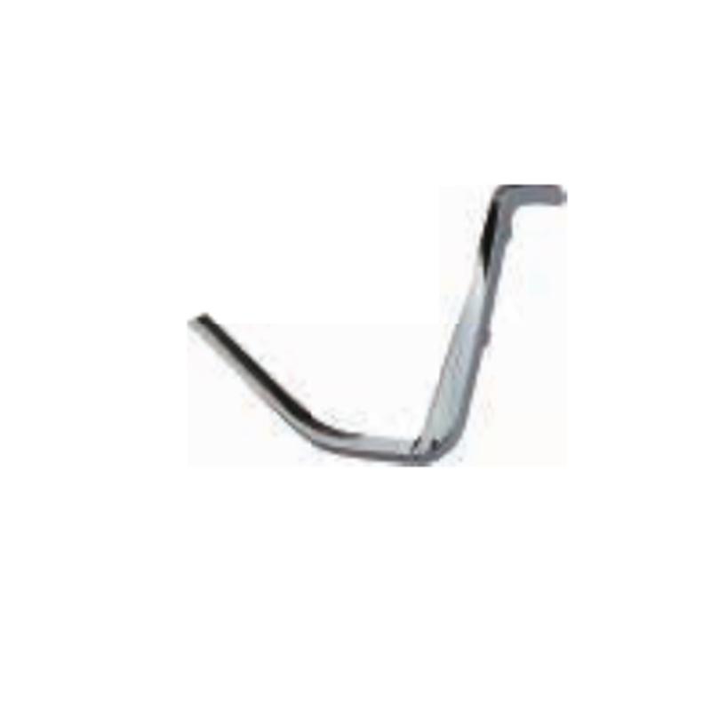 Front grille center bumper molding 4