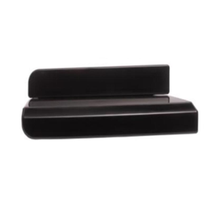 Rear bumper cover L ,gloss black