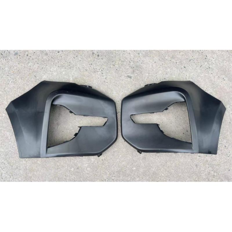 Front bumper corner protection.