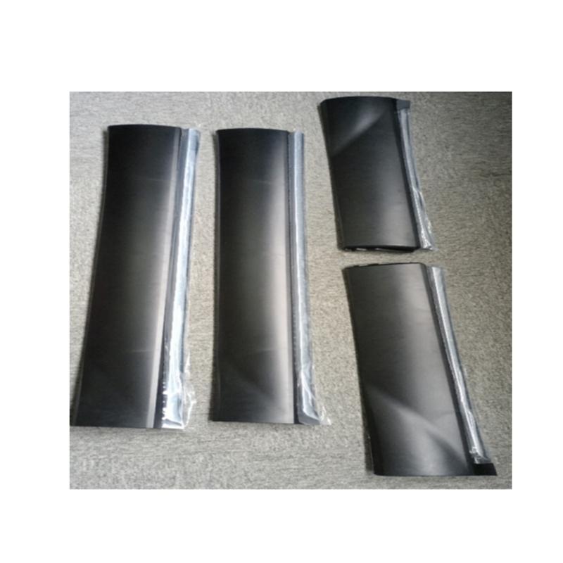 Rear door bumper guard.