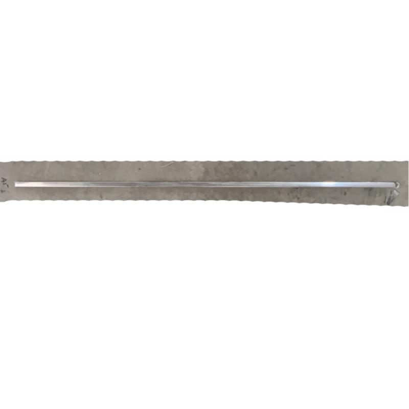Rear door trim strip.