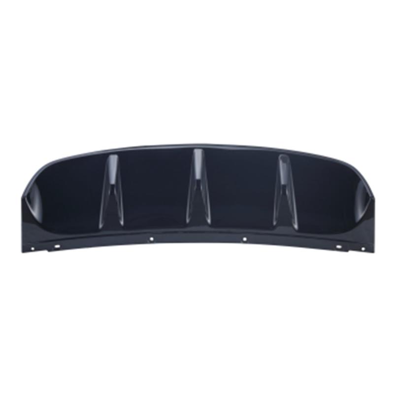 Rear diffuser, gloss black