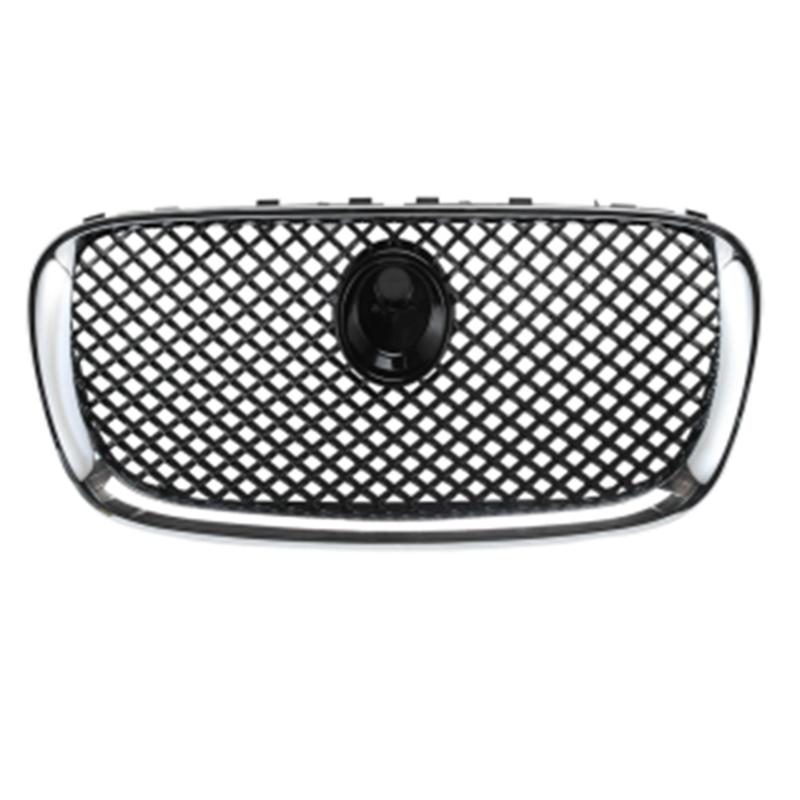 Grille ( black mesh+chromed frame)