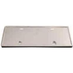 Front licence plate chrome