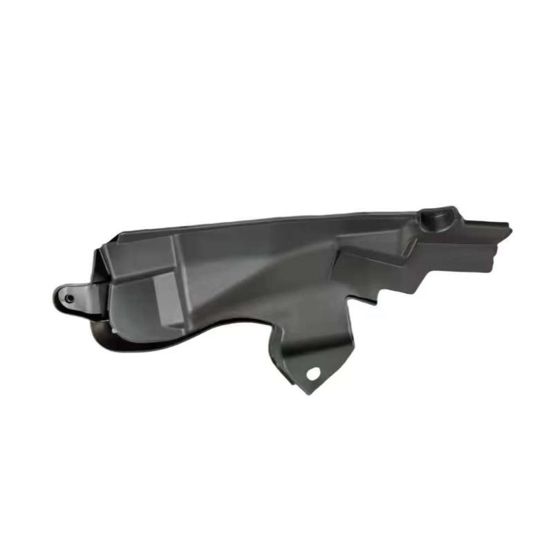 Front shock absorber cover plate-left