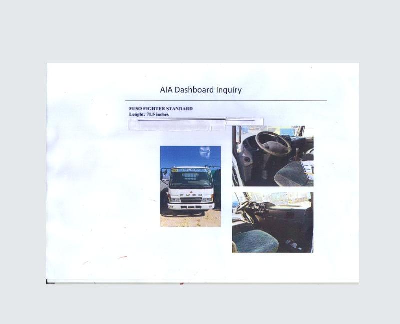DASHBOARD 71.5inch