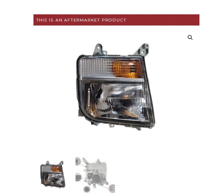 HEAD LAMP LH/RH